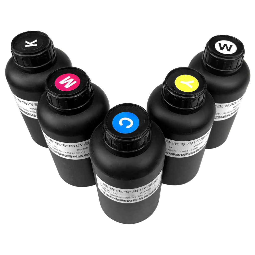 Audley 1L Japan-Engineered UV DTF Ink - Vibrant, Durable Prints with Clog-Free Technology and 50% Usage Efficiency